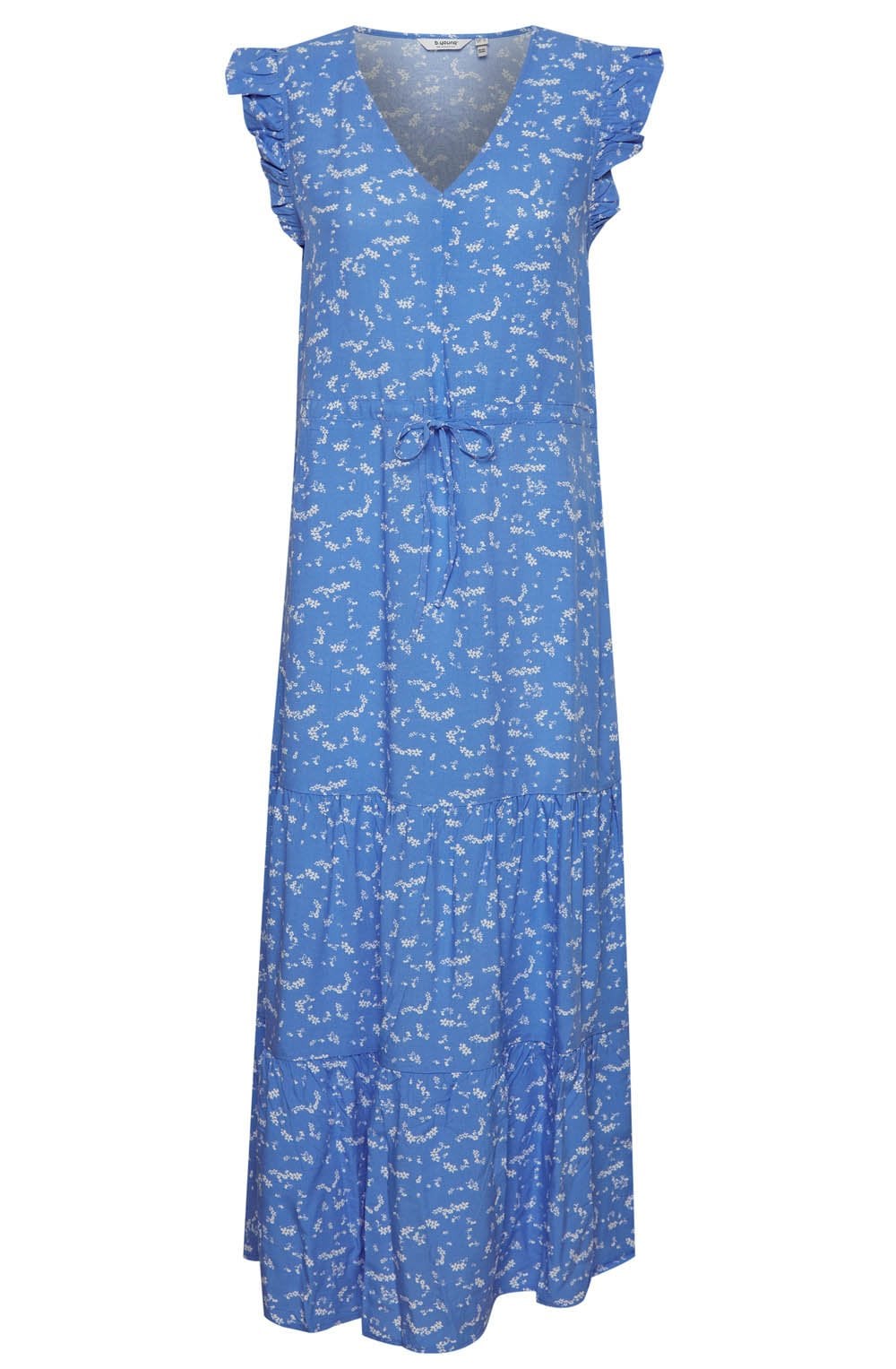 Joella Ultramarine Tiered Maxi Dress