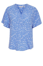 Joella Ultramarine Tunic Style Blouse