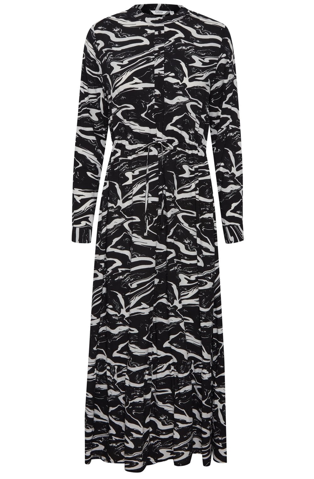 Josa Black and White Maxi Dress