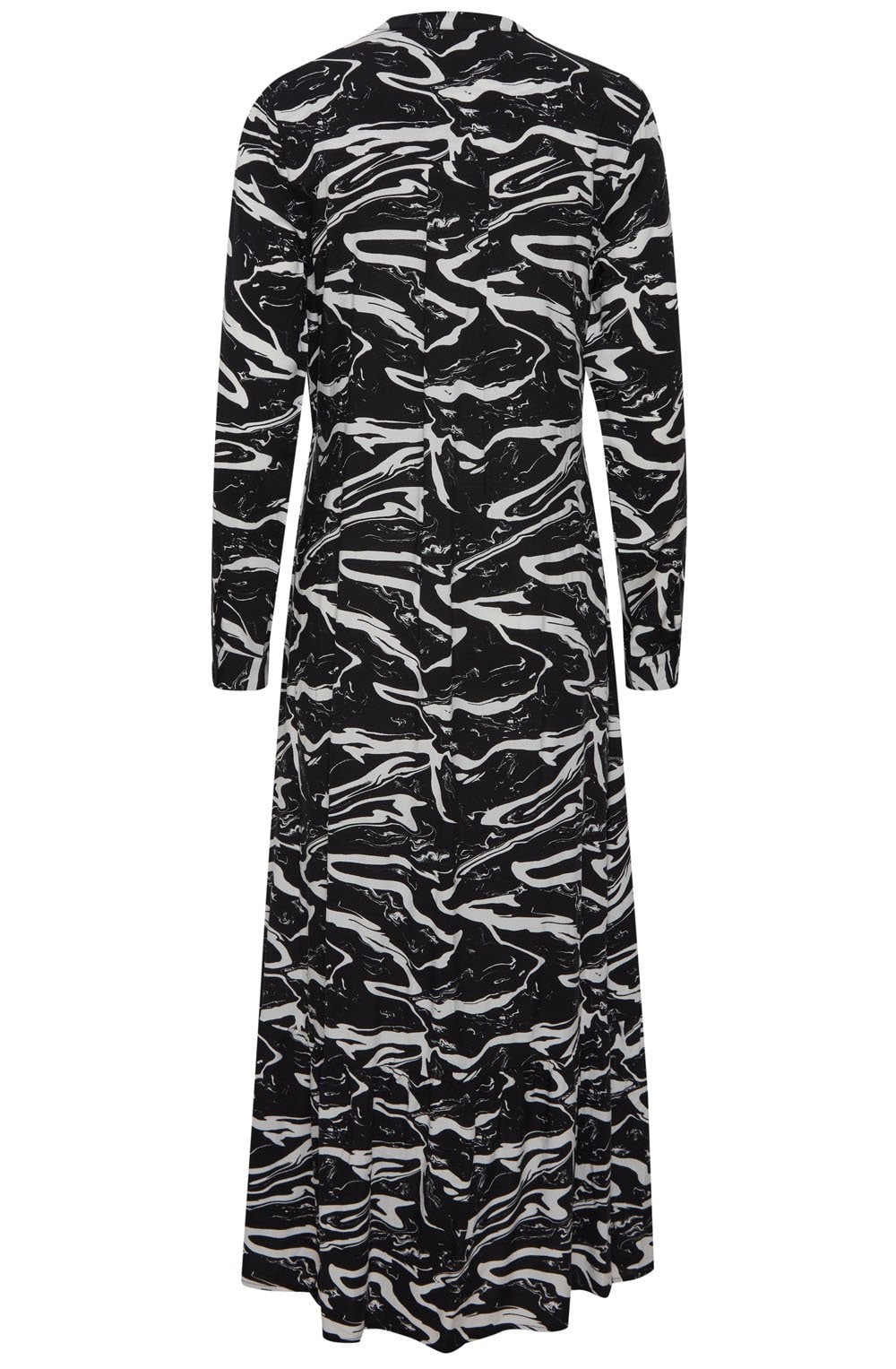 Josa Black and White Maxi Dress
