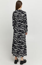 Josa Black and White Maxi Dress