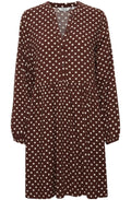 Josa Chicory Coffee Loose Tunic Dress