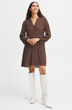 Josa Chicory Coffee Loose Tunic Dress
