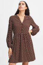 Josa Chicory Coffee Loose Tunic Dress