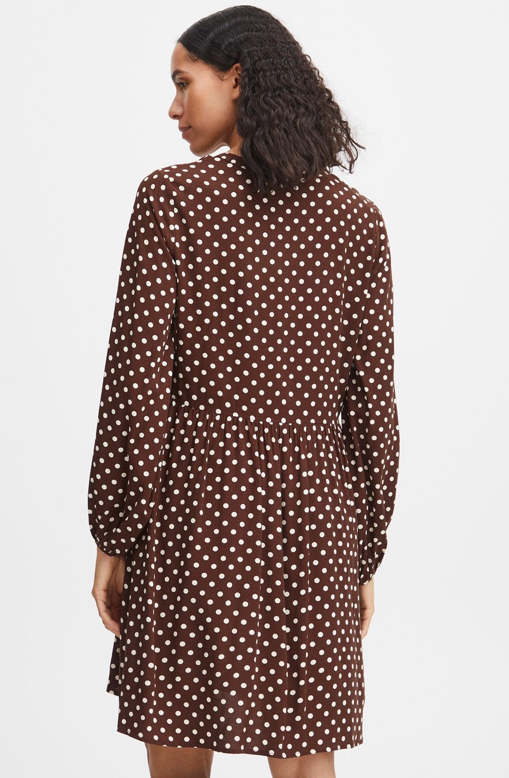 Josa Chicory Coffee Loose Tunic Dress
