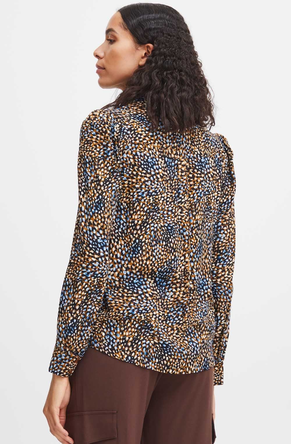 Josa Monks Robe Puff Sleeve Shirt