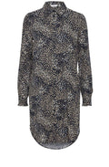Josa Navy Long Shirt