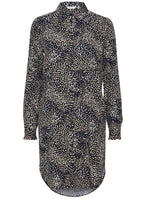 Josa Navy Long Shirt