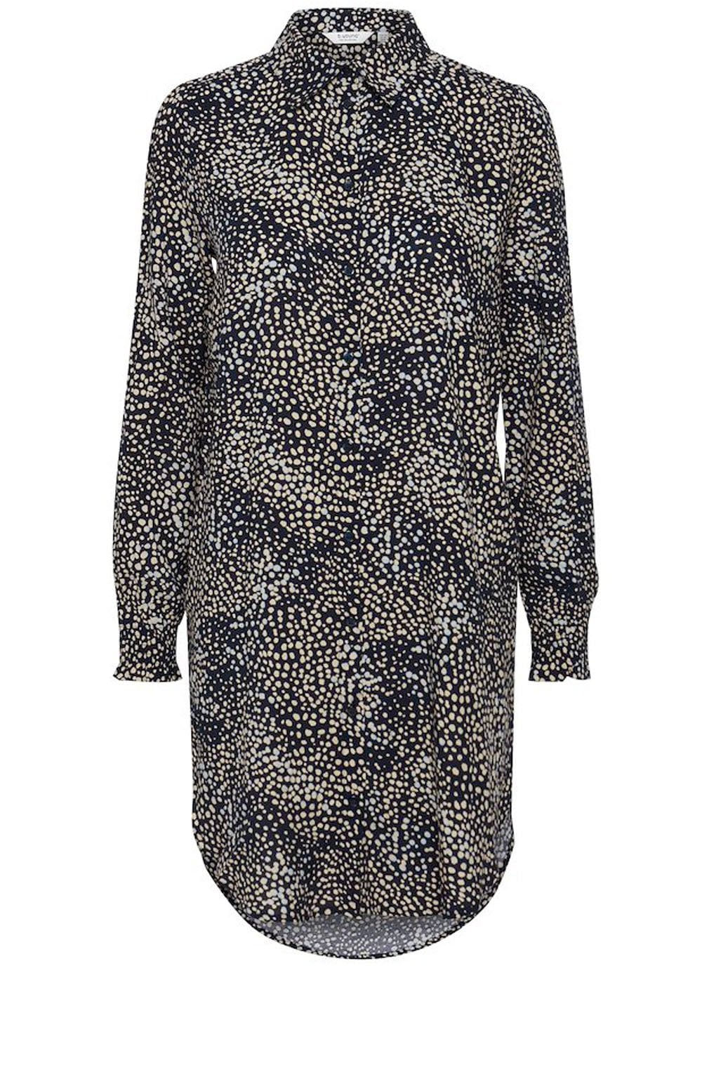 Josa Navy Long Shirt