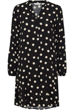 Josa Off White Polka Dot A Line Dress