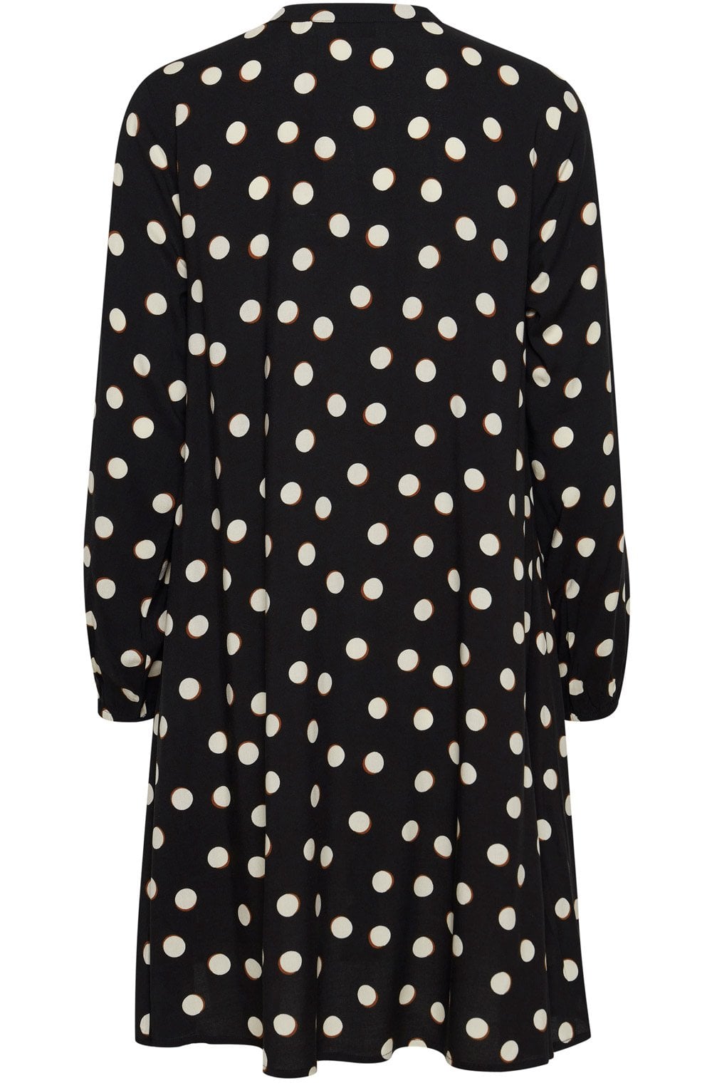 Josa Off White Polka Dot A Line Dress