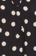 Josa Off White Polka Dot A Line Dress
