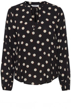 Josa Off White Polka Dot Blouse