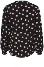 Josa Off White Polka Dot Blouse
