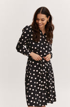 Josa Off White Polka Dot Shirt Dress