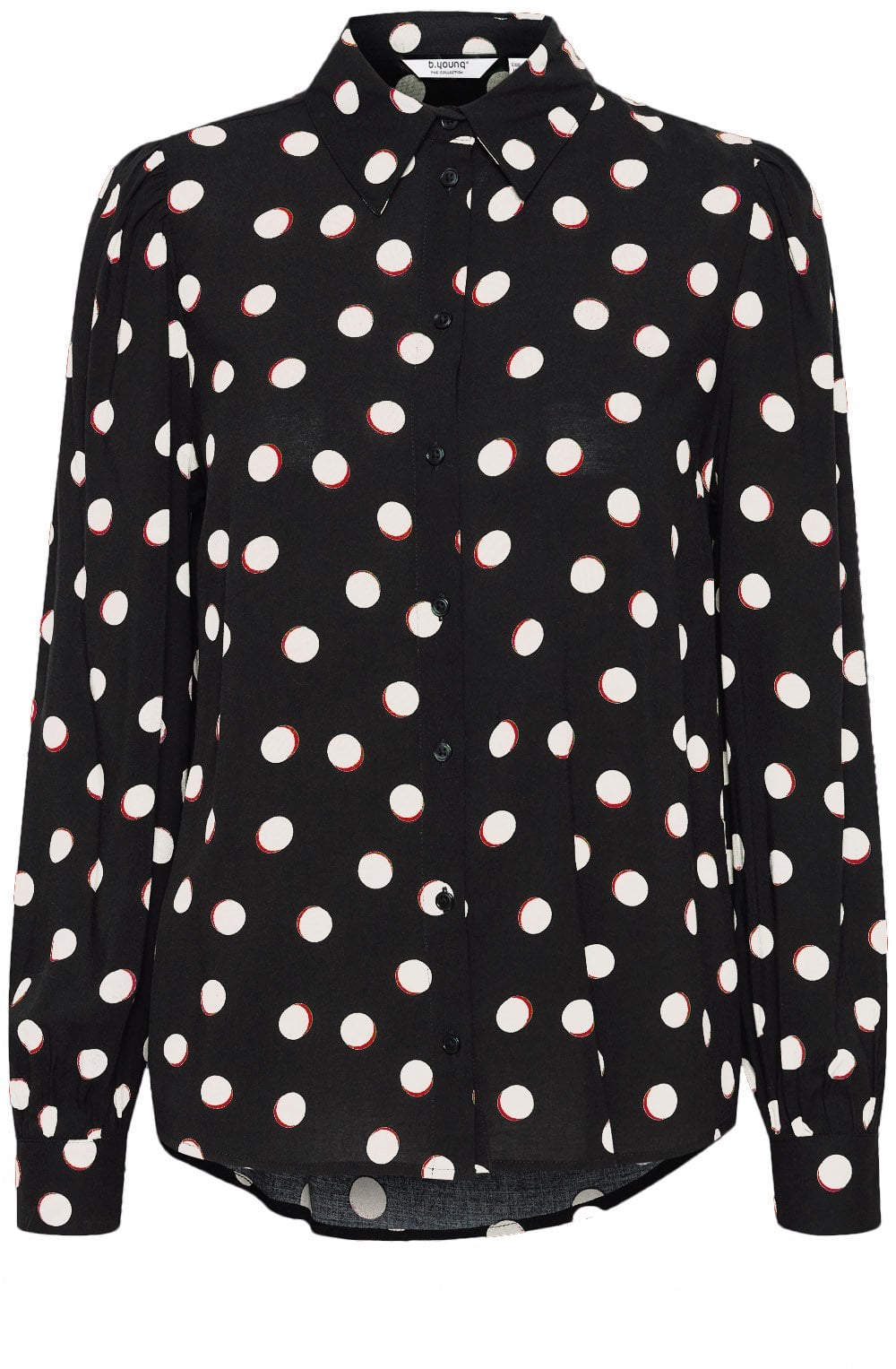 Josa Off White Polka Dot Shirt