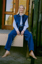 Kakai Dark Denim Wide Leg Jeans