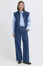 Kakai Dark Denim Wide Leg Jeans