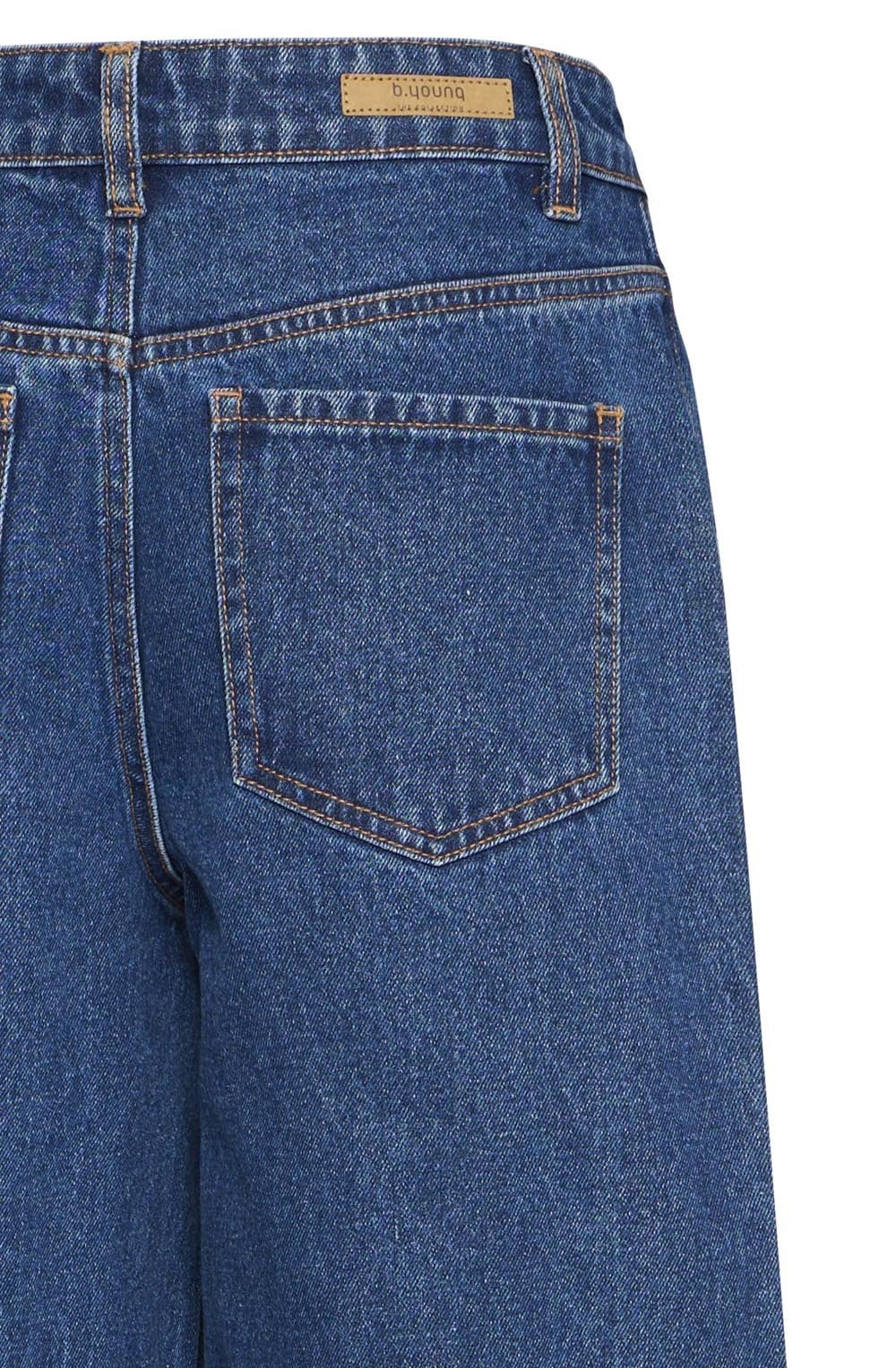 Kakai Dark Denim Wide Leg Jeans