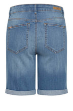 Kato Mid Blue Denim Shorts