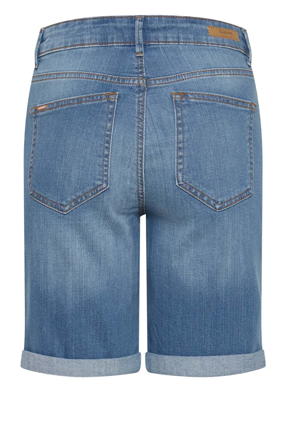 Kato Mid Blue Denim Shorts