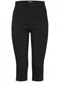 Keira Black Crop Trousers