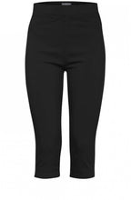 Keira Black Crop Trousers