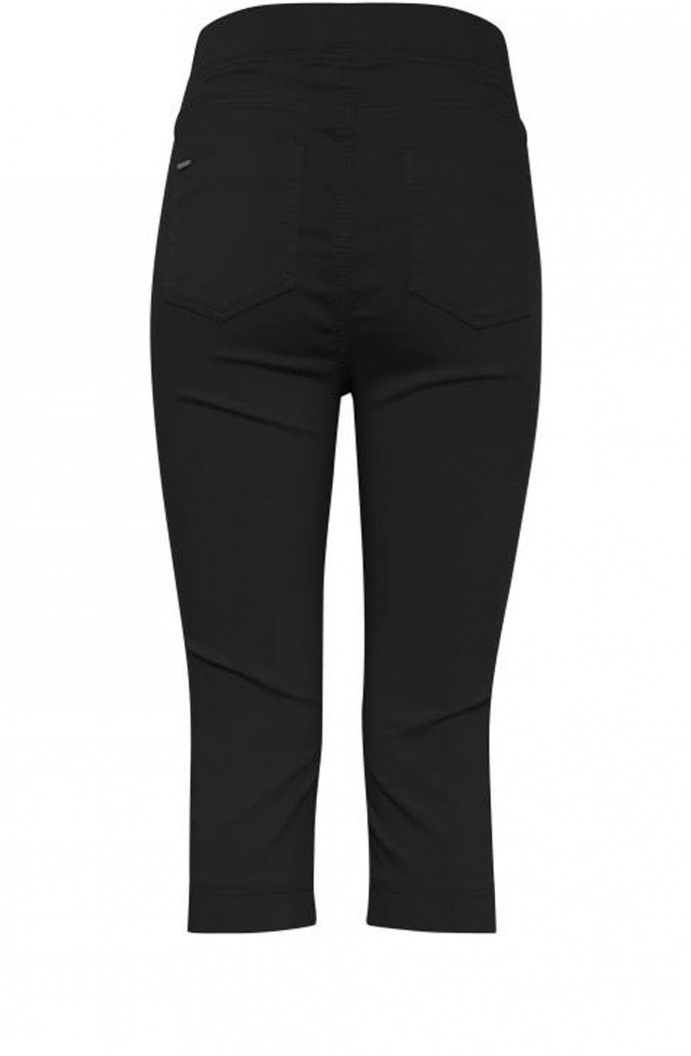 Keira Black Crop Trousers