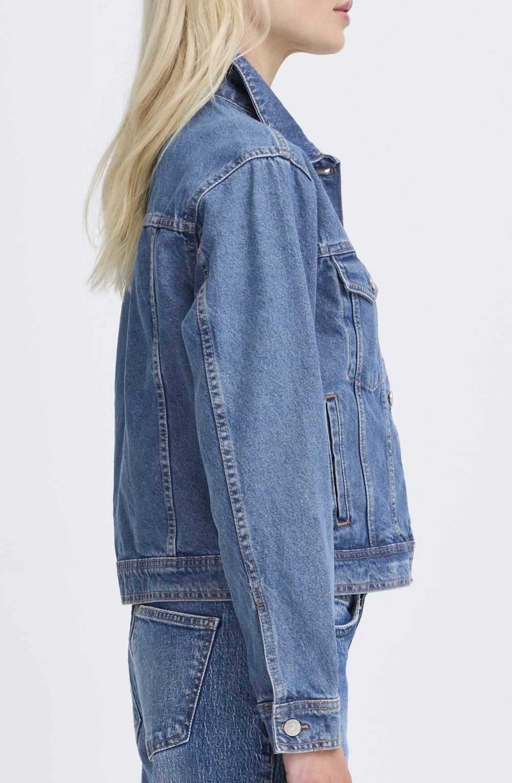 Kerina Mid Blue Denim Jacket