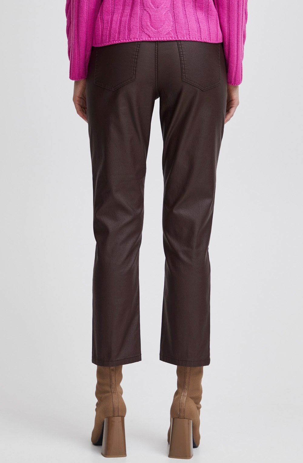 Kiko Java Straight Leg Coated Trousers