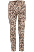 Leopard Print Skinny Jeans