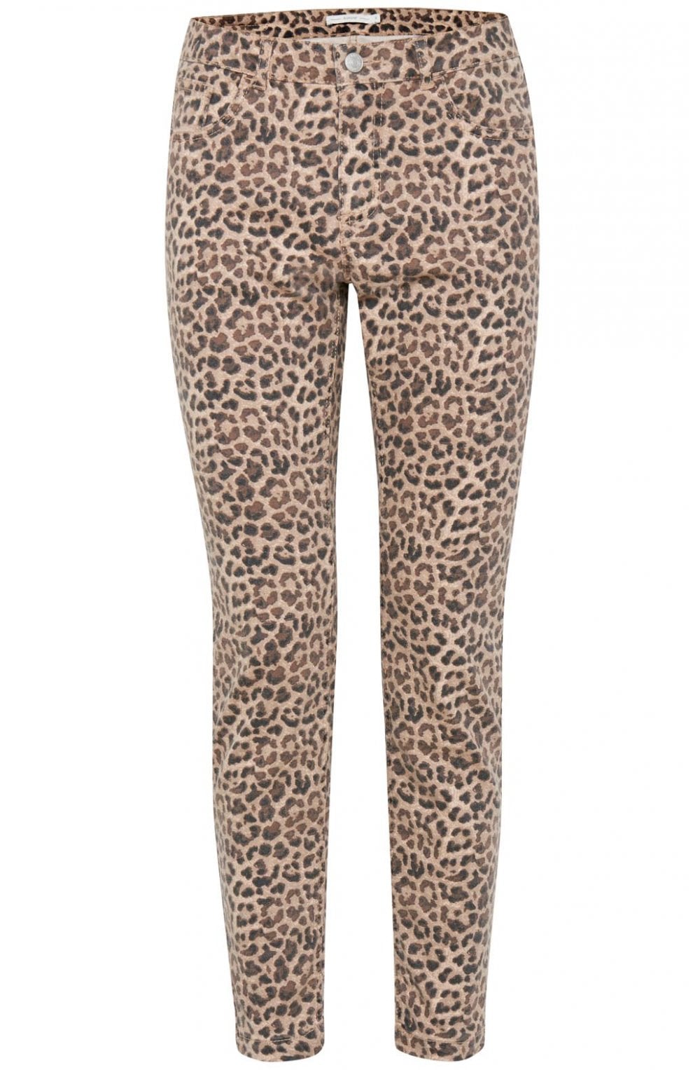 Leopard Print Skinny Jeans