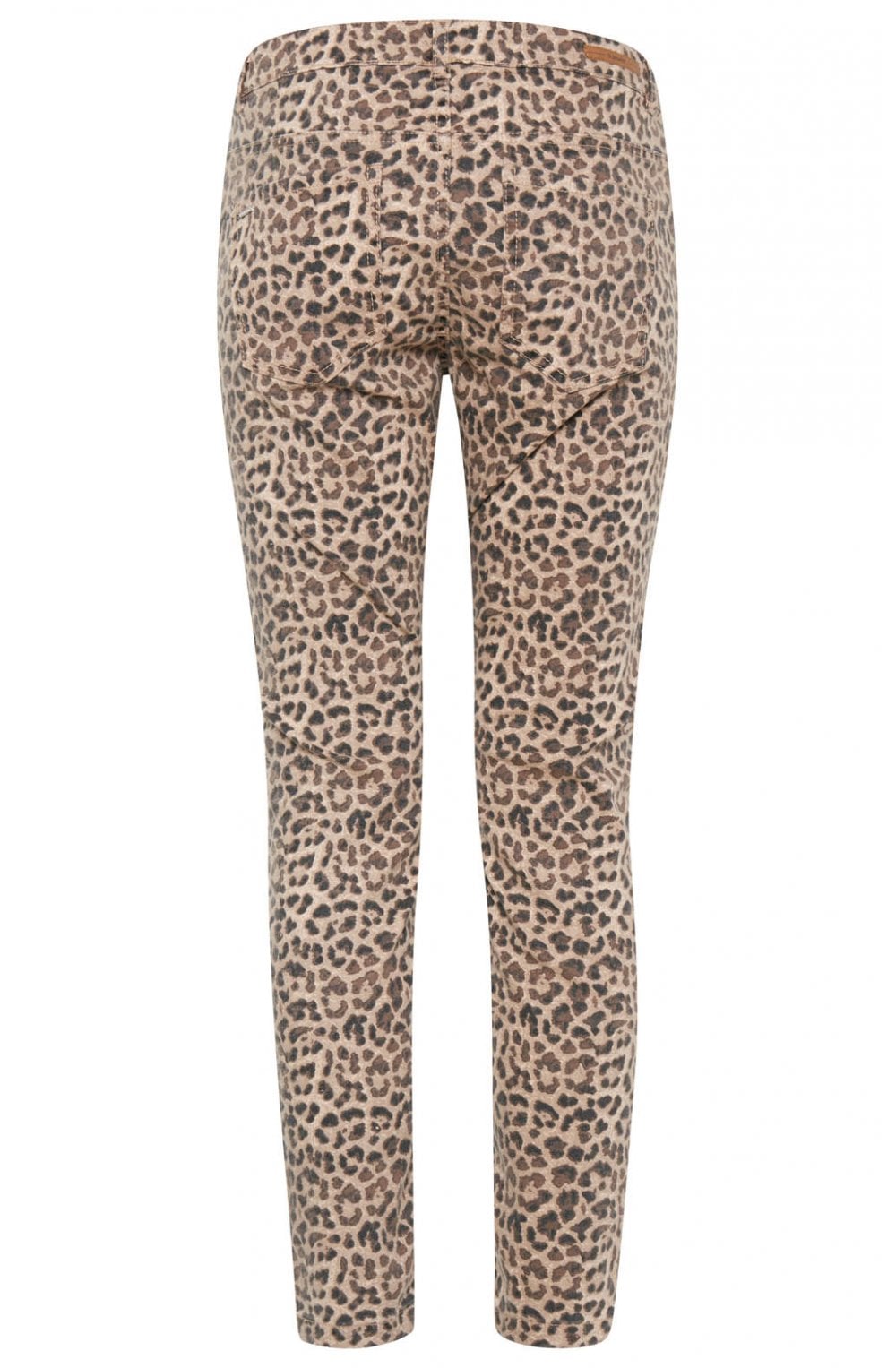 Leopard Print Skinny Jeans