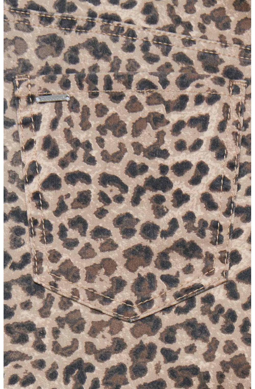 Leopard Print Skinny Jeans