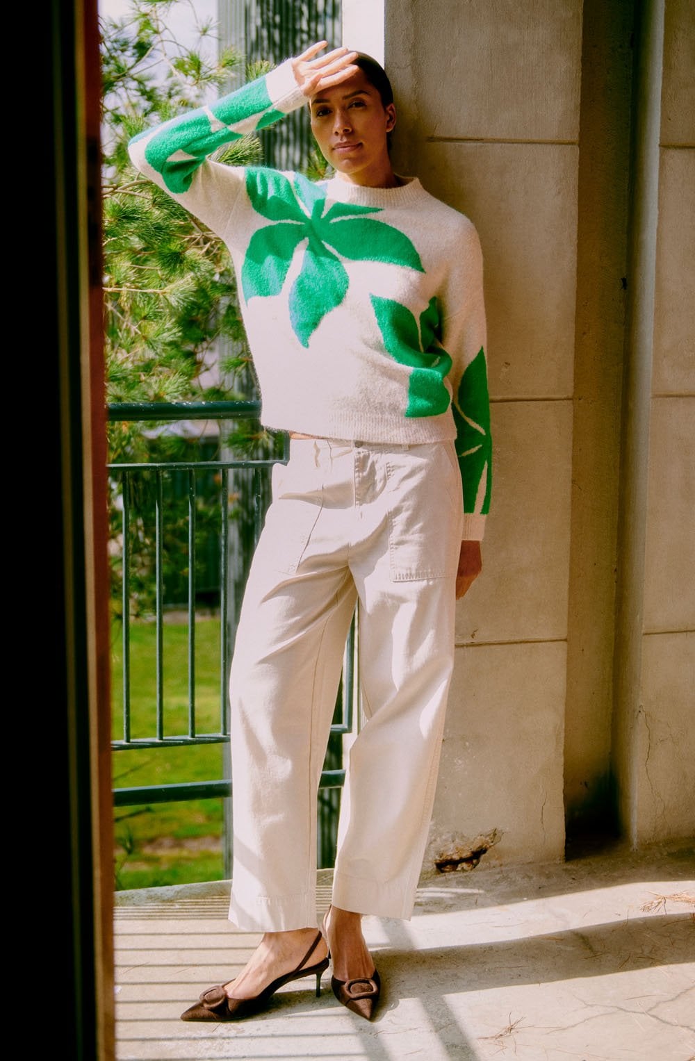 Leprechaun Flower Omea Jumper