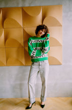 Leprechaun Green Love Omea Jumper