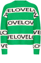Leprechaun Green Love Omea Jumper