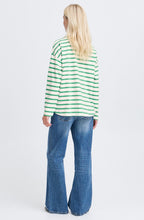 Leprechaun Green Striped Ramsi Pullover