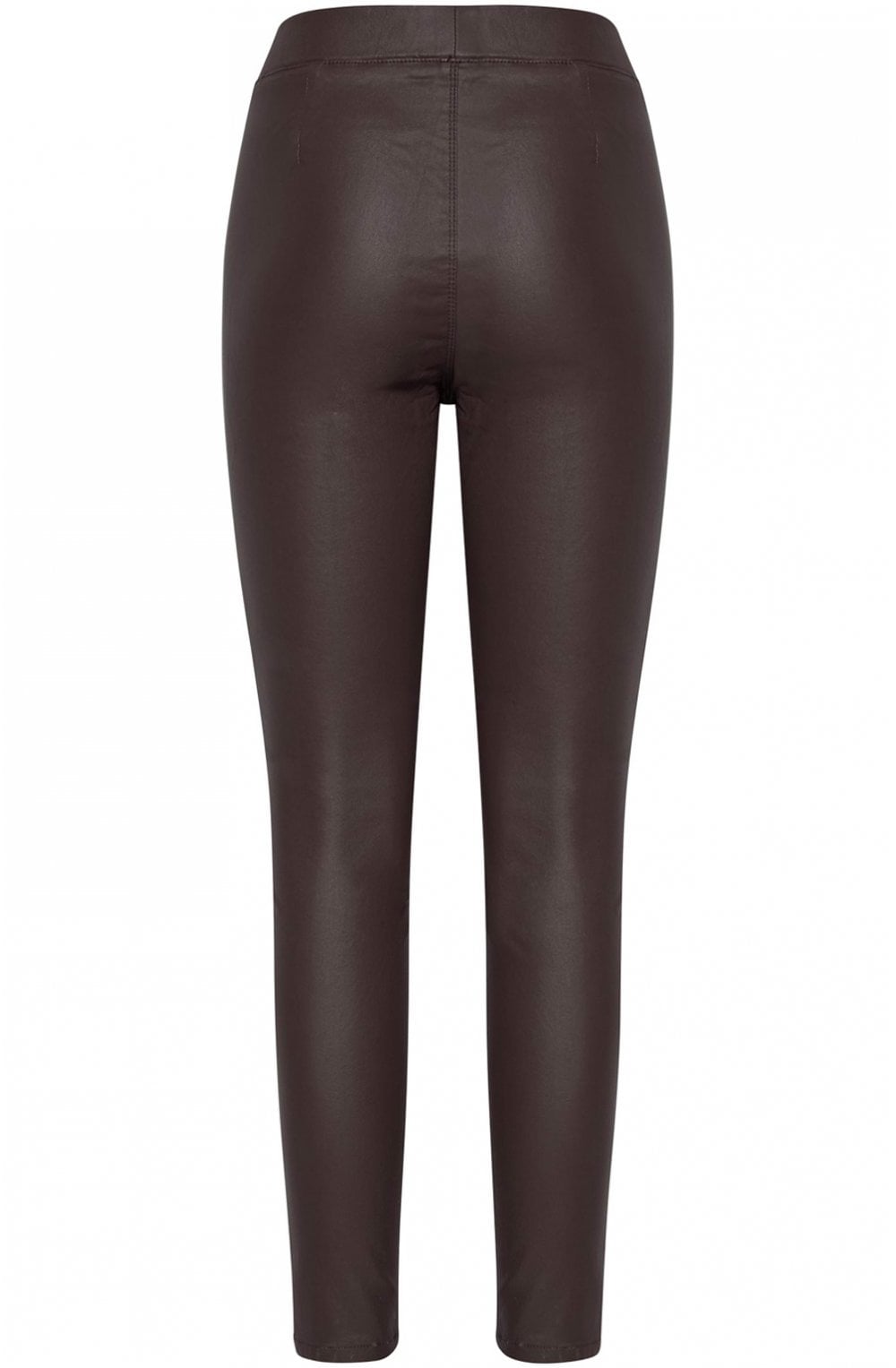 Lola Brown Wet Look Leggings