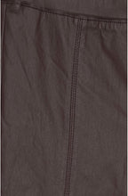 Lola Brown Wet Look Leggings