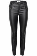 Lola Kiko Black Coated Skinny Trousers