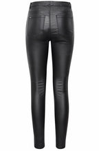 Lola Kiko Black Coated Skinny Trousers
