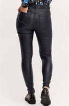 Lola Kiko Black Coated Skinny Trousers