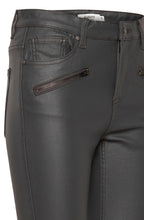 Lola Kiko Grey Coated Skinny Trousers
