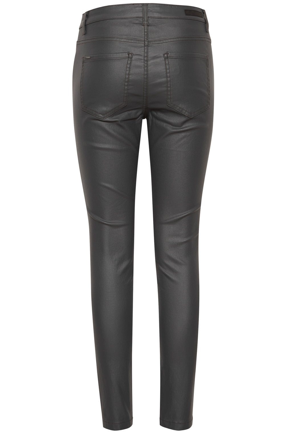Lola Kiko Grey Coated Skinny Trousers