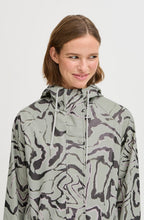 Long Tea Abstract Animal Raincoat