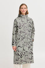 Long Tea Abstract Animal Raincoat