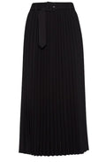 Maja Black Pleated Skirt
