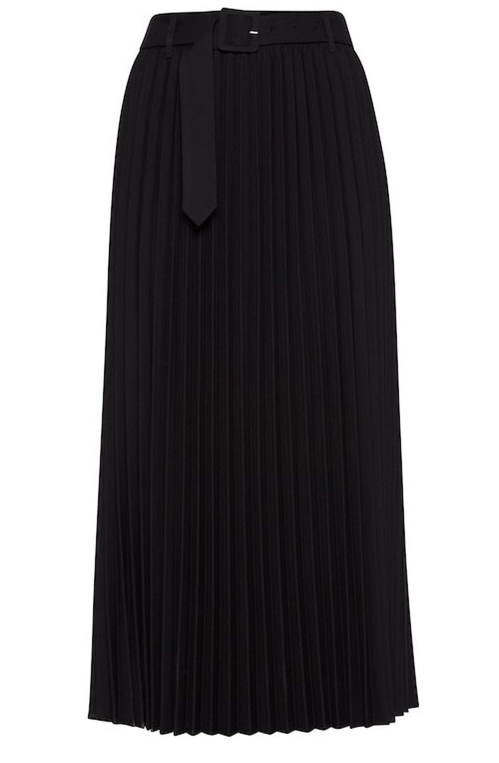 Maja Black Pleated Skirt