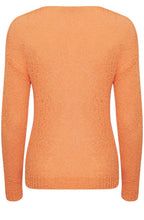 Mala Muskmelon Open Knit Top